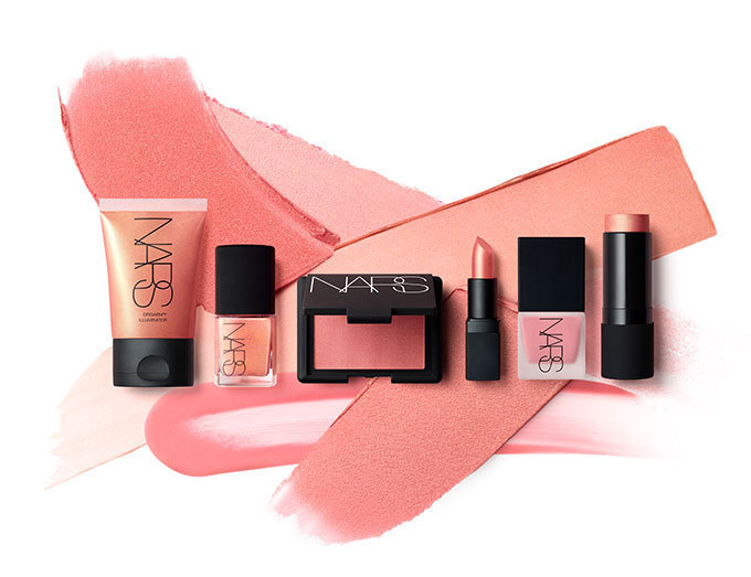 NARS「オーガズム」シリーズに新コスメ、ふんわりピンクを纏う