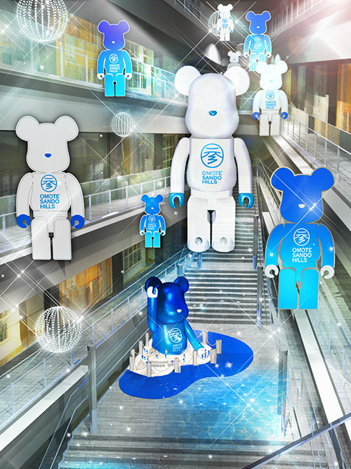 世界最大級のベアブリック(BE@RBRICK)が表参道ヒルズに登場、アーカイブ展示イベントも｜写真2