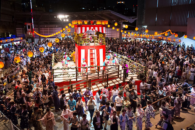 六本木ヒルズの夏イベント - 盆踊りや水上ビアガーデン、グルメバーガーイベントも｜写真1