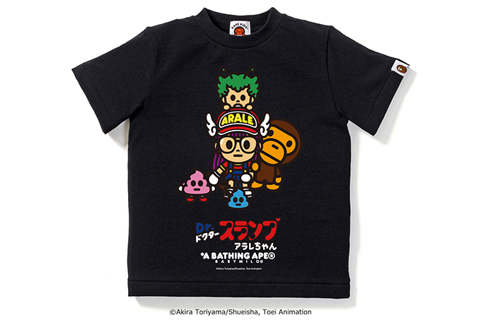 Dr. スランプ アラレちゃん」×ア ベイシング エイプ、アラレ