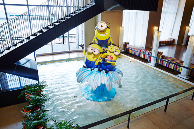 ホテルをミニオンたちがジャック！大阪USJ・ホテル ユニバーサル ポートの装飾が一新｜写真8