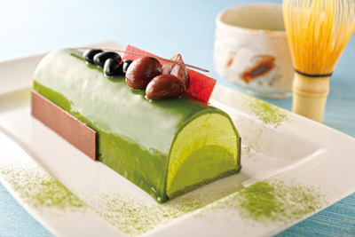 「濃茶ムース」 - 京都の老舗「一保堂」