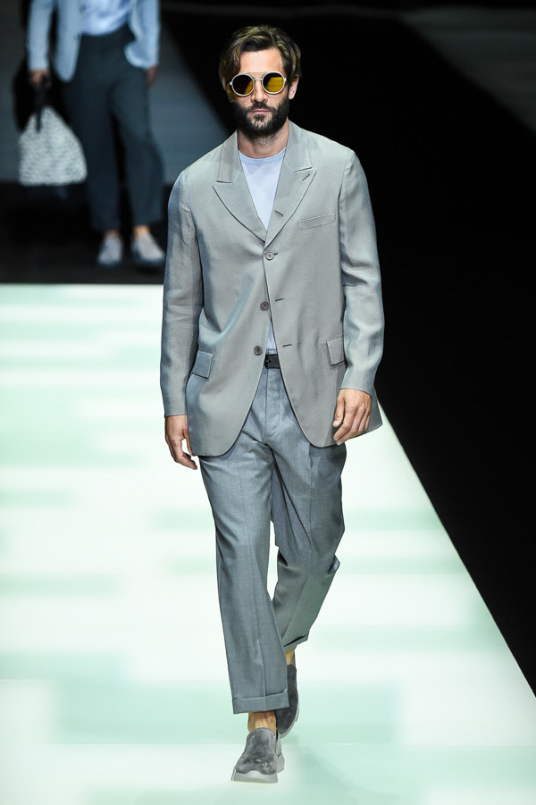 ジョルジオ アルマーニ(Giorgio Armani) 2018年春夏メンズコレクション シルエット - 写真6