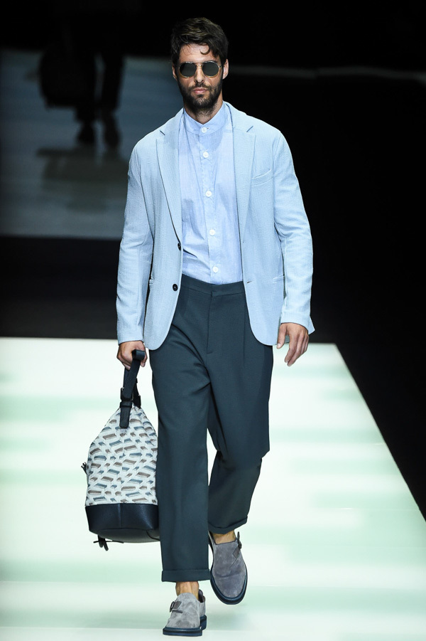 ジョルジオ アルマーニ(Giorgio Armani) 2018年春夏メンズコレクション シルエット - 写真7