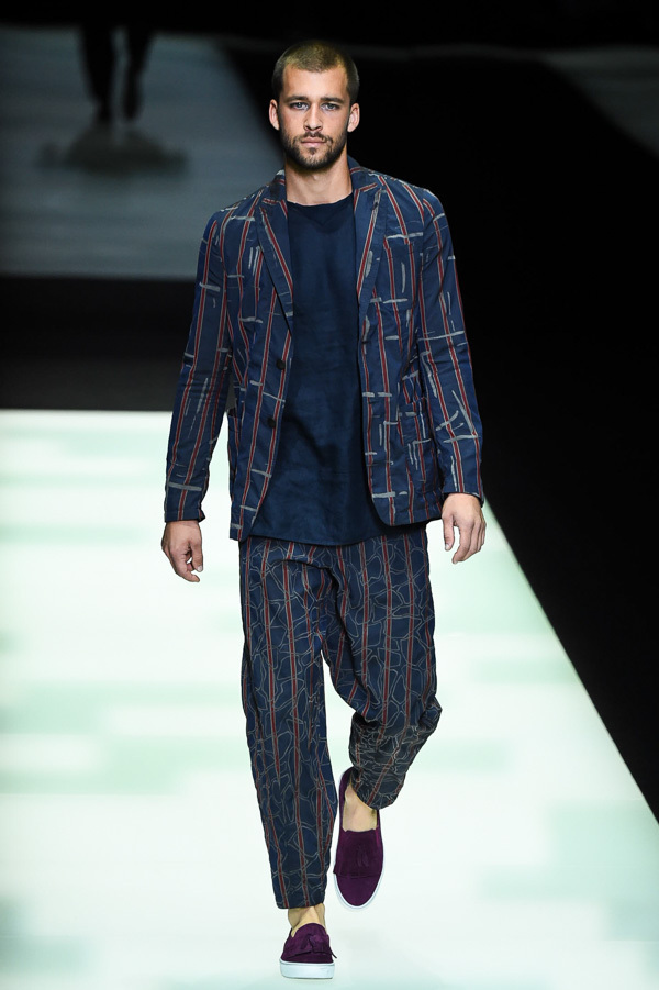 ジョルジオ アルマーニ(Giorgio Armani) 2018年春夏メンズコレクション シルエット - 写真43