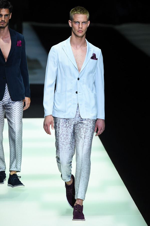 ジョルジオ アルマーニ(Giorgio Armani) 2018年春夏メンズコレクション シルエット - 写真58