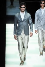 ジョルジオ アルマーニ  2018年春夏コレクション - 紳士が纏うエレガントな清涼感｜写真15