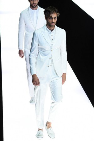 ジョルジオ アルマーニ  2018年春夏コレクション - 紳士が纏うエレガントな清涼感｜写真100