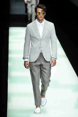 ジョルジオ アルマーニ  2018年春夏コレクション - 紳士が纏うエレガントな清涼感｜写真27
