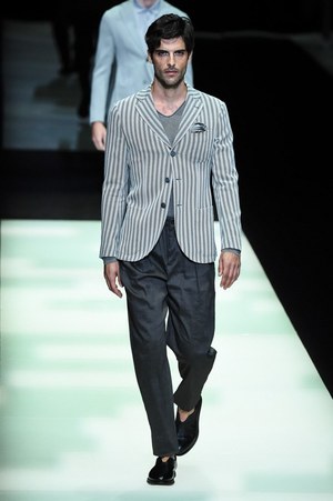 ジョルジオ アルマーニ  2018年春夏コレクション - 紳士が纏うエレガントな清涼感｜写真57