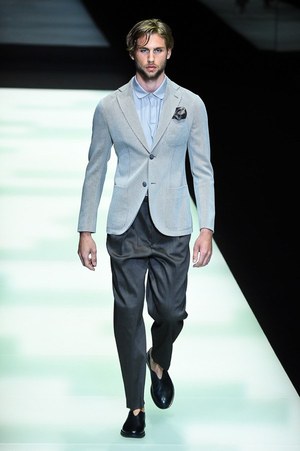 ジョルジオ アルマーニ  2018年春夏コレクション - 紳士が纏うエレガントな清涼感｜写真58