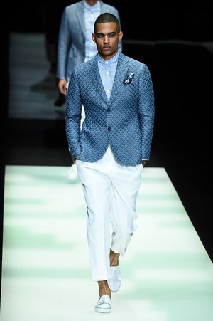 ジョルジオ アルマーニ  2018年春夏コレクション - 紳士が纏うエレガントな清涼感｜写真64