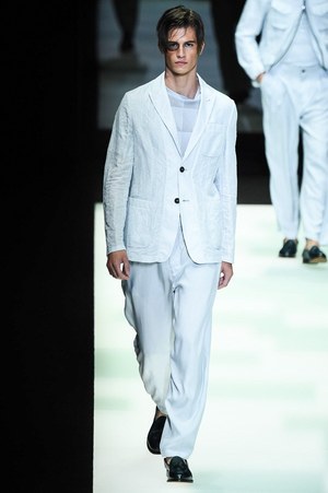 ジョルジオ アルマーニ  2018年春夏コレクション - 紳士が纏うエレガントな清涼感｜写真86