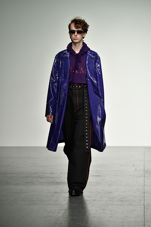 ジョン ローレンス サリバン 2018年春夏｜male レインコート