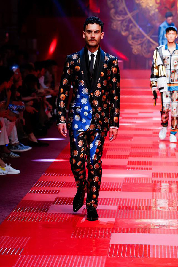 ドルチェ＆ガッバーナ(DOLCE&GABBANA) 2018年春夏メンズコレクション シルエット - 写真3