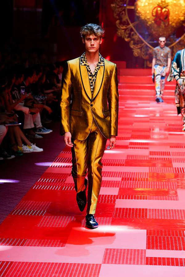ドルチェ＆ガッバーナ(DOLCE&GABBANA) 2018年春夏メンズコレクション  - 写真7