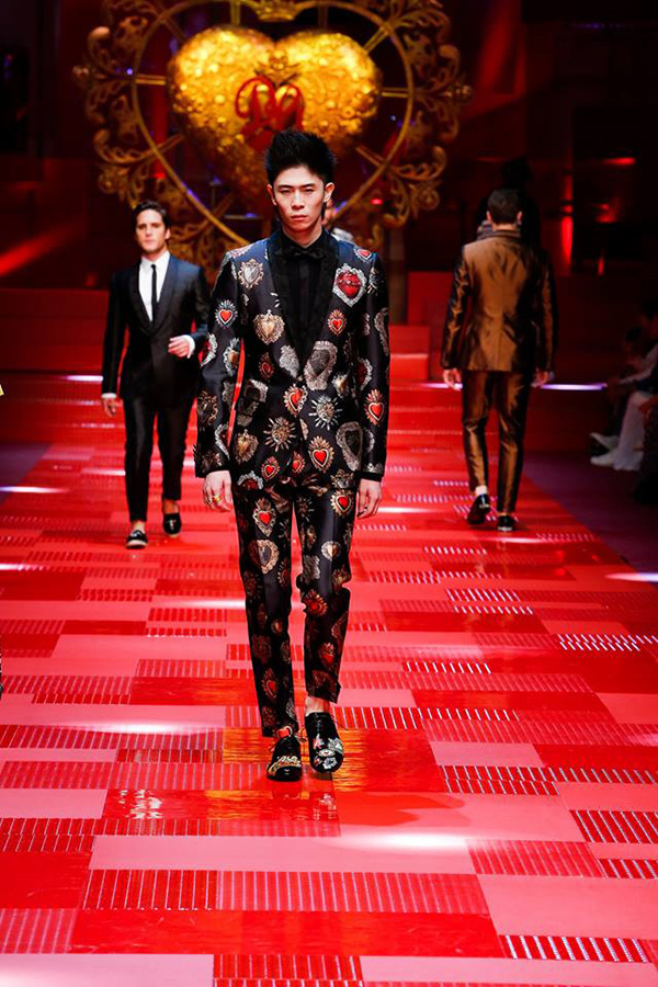 ドルチェ＆ガッバーナ(DOLCE&GABBANA) 2018年春夏メンズコレクション シルエット - 写真63