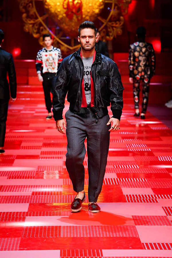 ドルチェ＆ガッバーナ(DOLCE&GABBANA) 2018年春夏メンズコレクション シルエット - 写真66