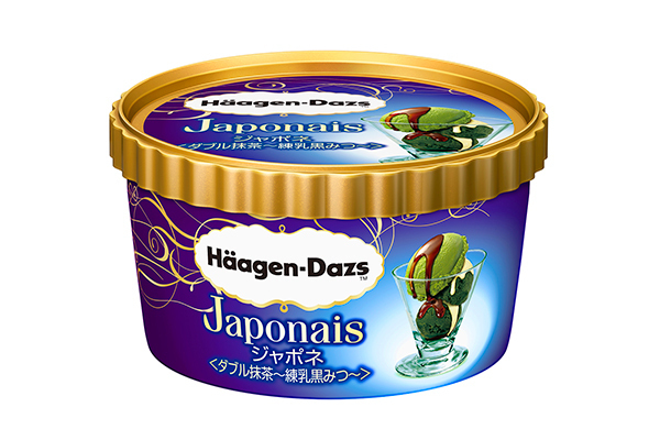 ハーゲンダッツ「ジャポネ＜ダブル抹茶〜練乳黒みつ〜＞」