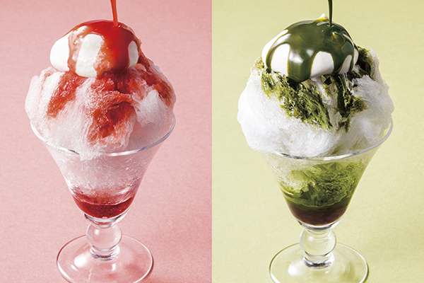 ヨックモック「四代目徳次郎“日光天然の氷” かき氷」