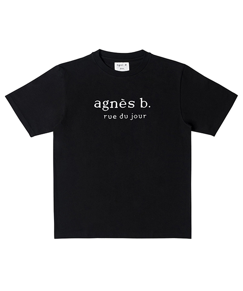 「アニエスベー」×「アダム エ ロペ」コラボTシャツ、90'sのストリートなボックスロゴを配して | 写真
