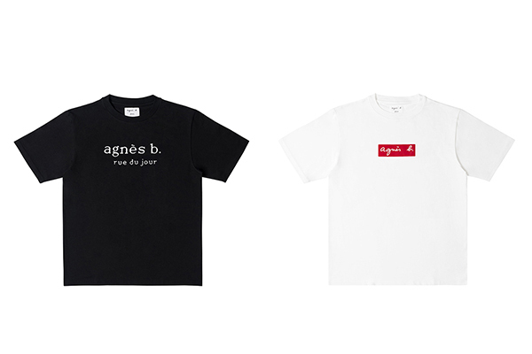 アニエスべー、アダムエロペ　コラボTシャツ