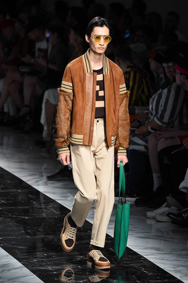 フェンディ(FENDI) 2018年春夏メンズコレクション シルエット - 写真36