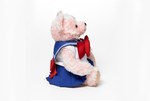 シュタイフ × セーラームーン コラボレーションベア 限定品 steiff シュタイフ」のテディベアがセーラームーンに変身！ふわふわ