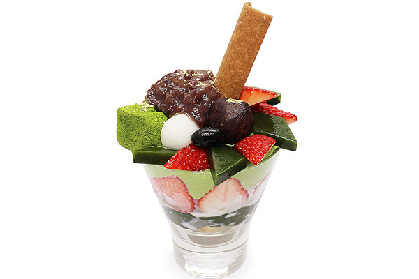 「抹茶＆ほうじ茶限定パフェ」