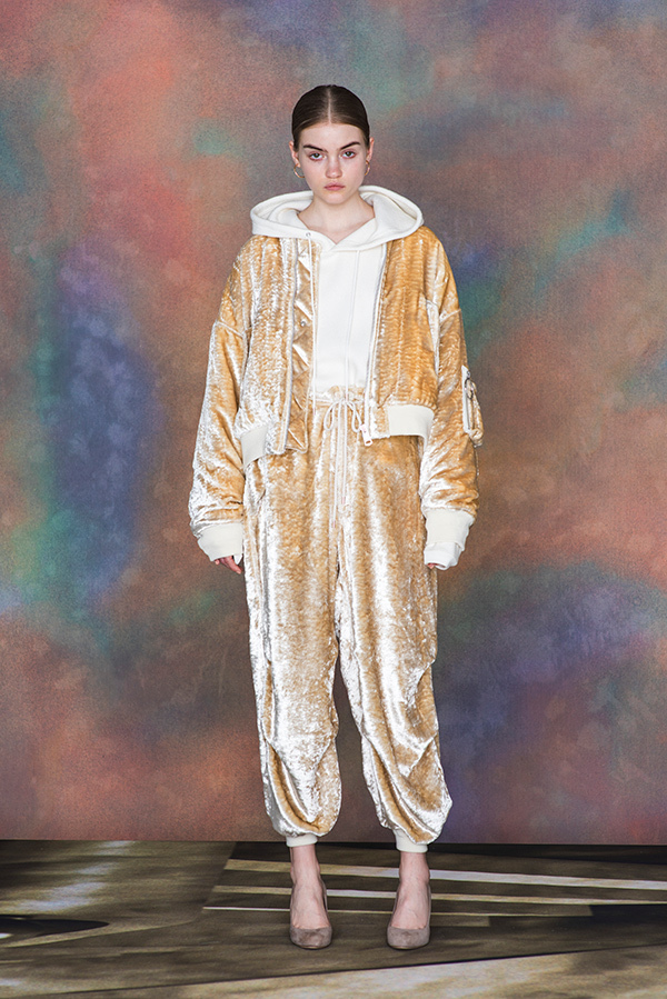 【在庫あり】 Neon sign 17aw velvet ma-1 white ジャケット・アウター