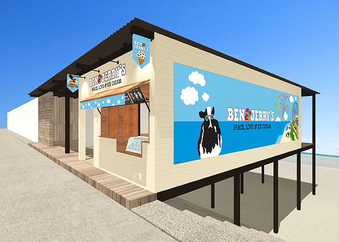 ベン＆ジェリーズの「海の家」が夏限定で片瀬江ノ島に、アイスクリーム＆リプトンとのコラボドリンク｜写真5