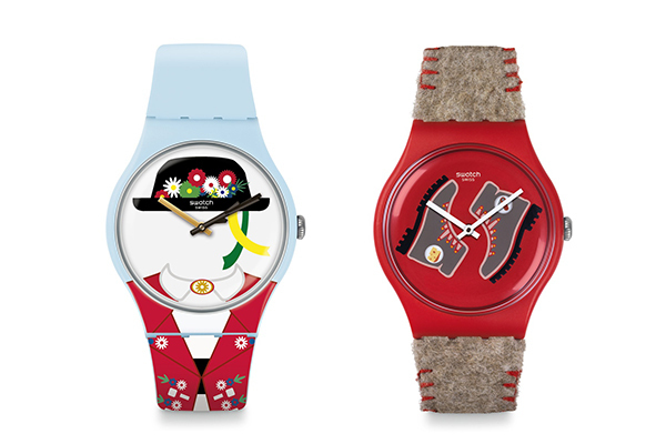 スウォッチの新作時計、スイスや自然をモチーフにしたデザイン