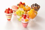 銀のぶどうの「パフェ・アート」メロン・ピーチ・マンゴーなど、フルーツを使用したパフェ8種類｜写真1