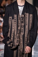 ヨウジヤマモト 2018年春夏メンズコレクション - 言葉とその絵が示すこと｜写真37