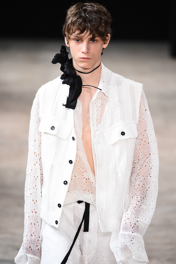 アン ドゥムルメステール(ANN DEMEULEMEESTER) 2018年春夏メンズコレクション  - 写真68