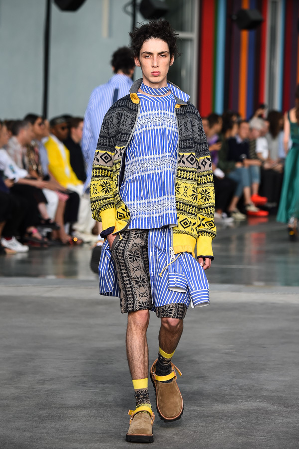 サカイ マン(sacai man) 2018年春夏ウィメンズ&メンズコレクション シルエット - 写真18