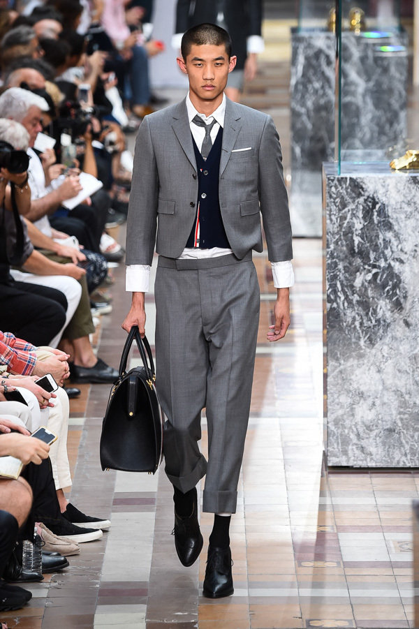 トム ブラウン(THOM BROWNE) 2018年春夏メンズコレクション シルエット - 写真2