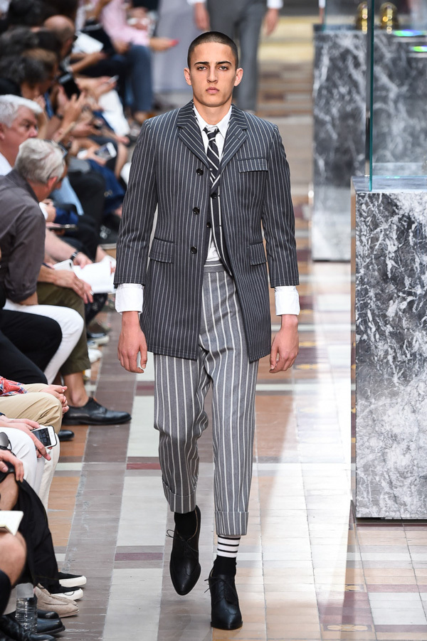 トム ブラウン(THOM BROWNE) 2018年春夏メンズコレクション シルエット - 写真8