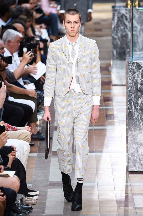 トム ブラウン(THOM BROWNE) 2018年春夏メンズコレクション シルエット - 写真16