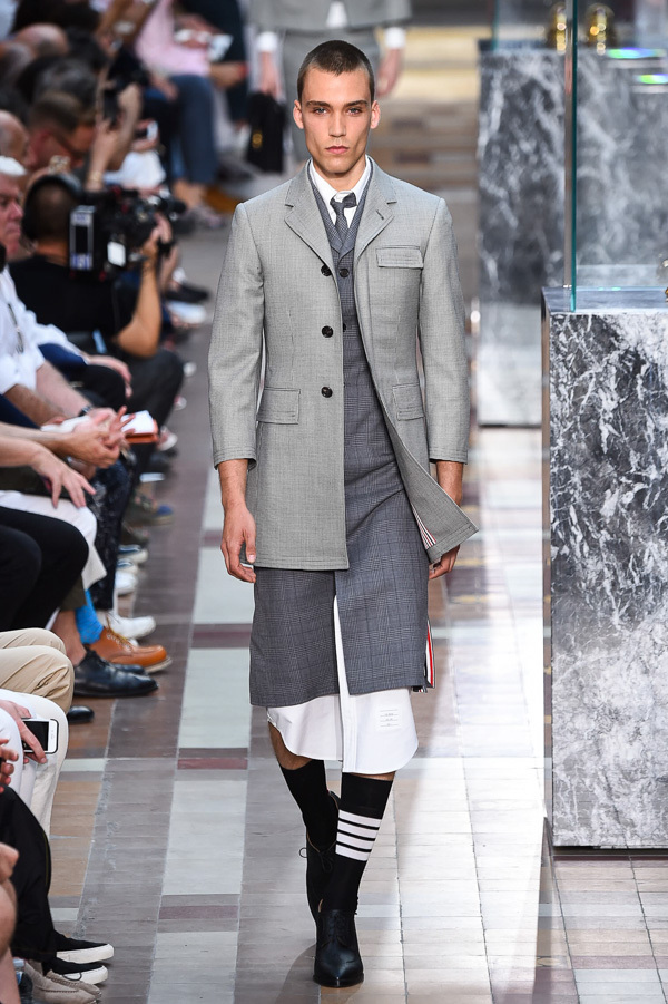 トム ブラウン(THOM BROWNE) 2018年春夏メンズコレクション シルエット - 写真19