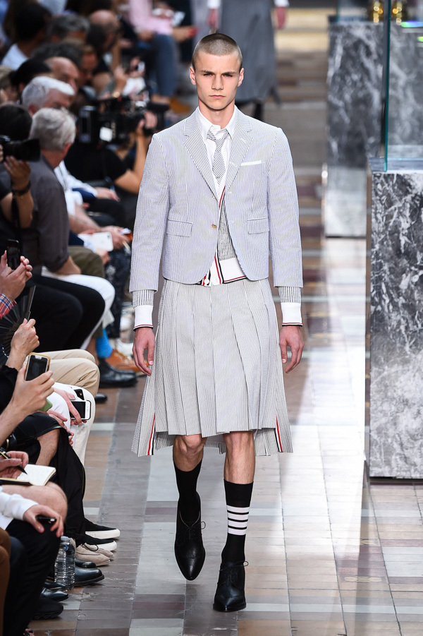 トム ブラウン(THOM BROWNE) 2018年春夏メンズコレクション シルエット - 写真23