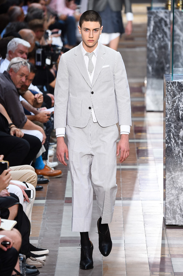 トム ブラウン(THOM BROWNE) 2018年春夏メンズコレクション シルエット - 写真29