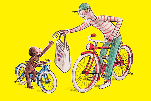 希少＊おさるのジョージ 原画コピー 額装品 松屋銀座展限定 希少＊おさるのジョージ 原画コピー 額装品 松屋銀座展限定