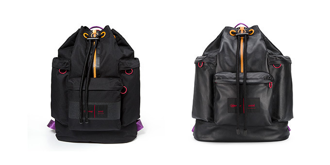 イーストパック×アミ アレクサンドル マテュッシのバッグ発売、ブラックナイロンに鮮やかなカラーを｜写真6