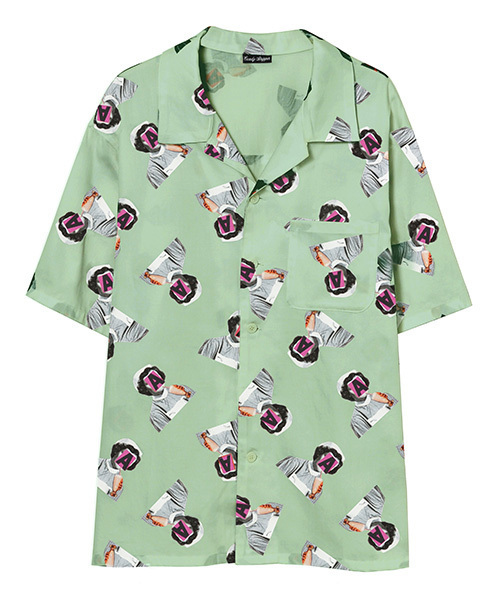 キャンディストリッパー×とんだ林蘭、“シュールなナース”をデザインしたTシャツや半袖シャツ｜写真6