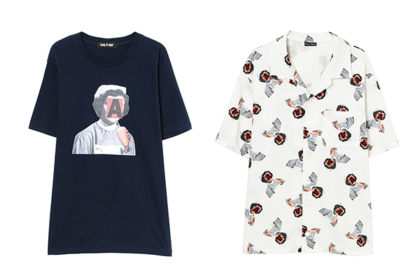 キャンディ ストリッパー×とんだ林蘭、“シュールなナース”をデザインしたTシャツや半袖シャツ
