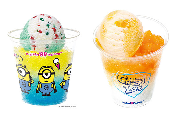 ハワイ｜サーティワンの限定フレーバー「キャラメルクランチキャンディ」、ミニオンコラボかき氷も