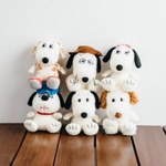 スヌーピー　6体セット　スヌーピーミュージアム　きょうだい　ぬいぐるみ ぬいぐるみ6体セット/PEANUTS | アフタヌーンティー公式通販サイト