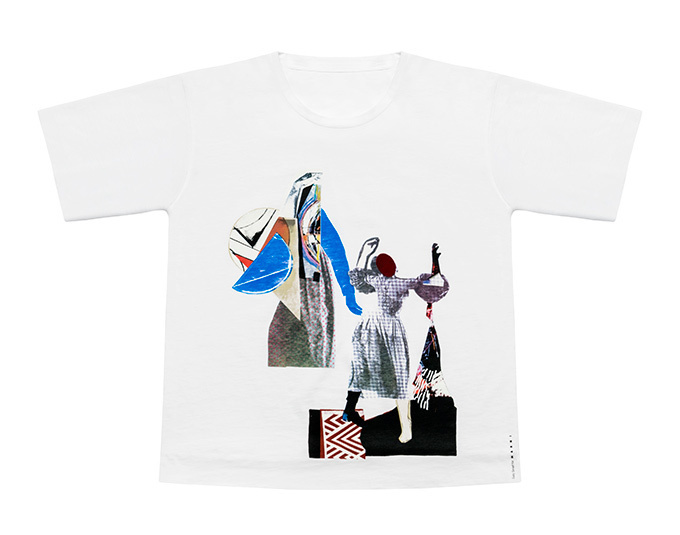 マルニ×サリー・スマート、コラージュを用いたユニークなTシャツやバッグ | 写真