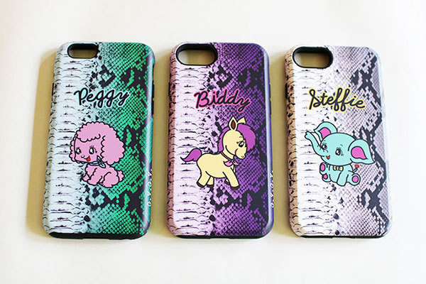 2017年春夏コレクション｜G.V.G.V.の新作iPhoneケース - パイソン柄に犬やゾウのメルヘンなキャラクター